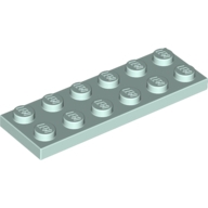 Lego destička 2x6, světlá voda (4616648)
